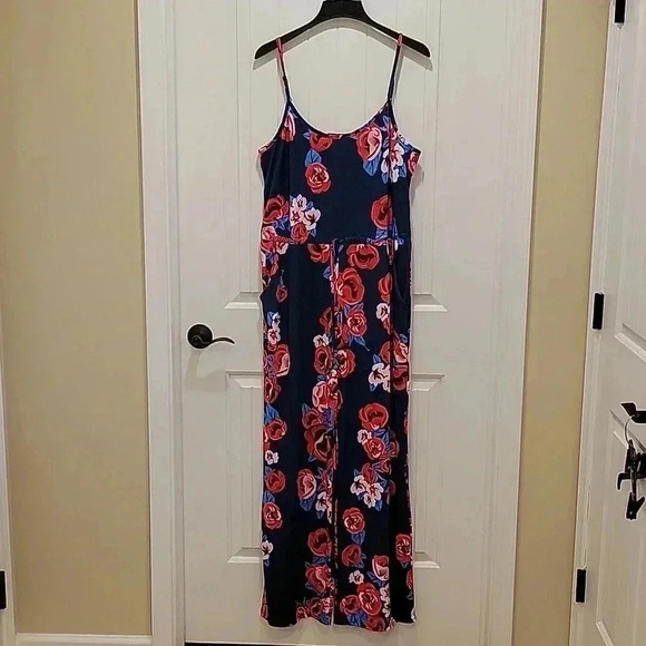 Boho Floral Jumpsuit Romper Size XXXL - Picture 2 of 11